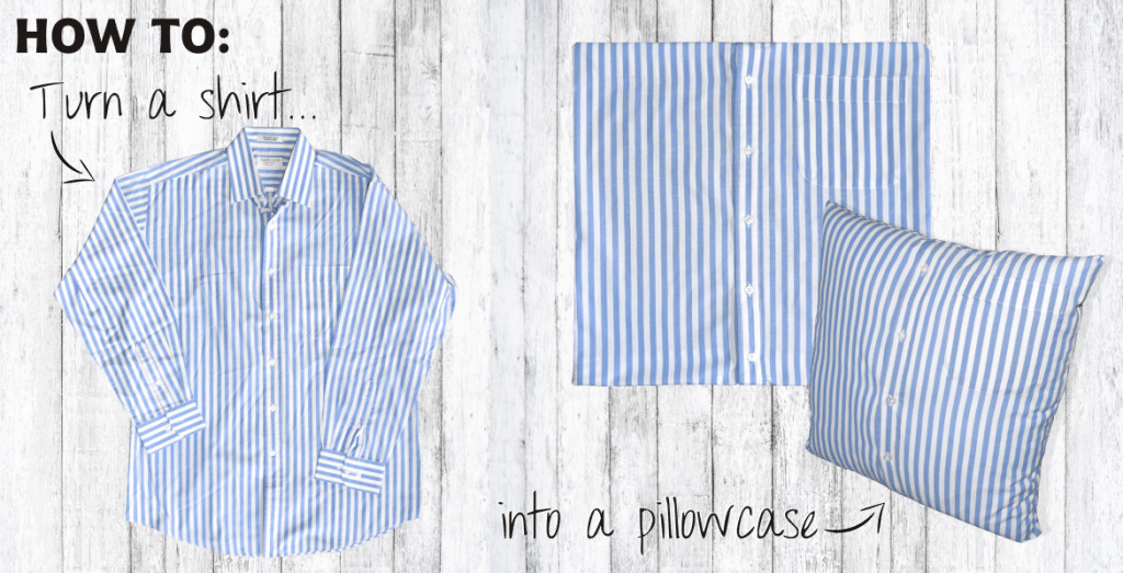 Shirt Pillowcase Step By Step Guide » Birch Wholesale