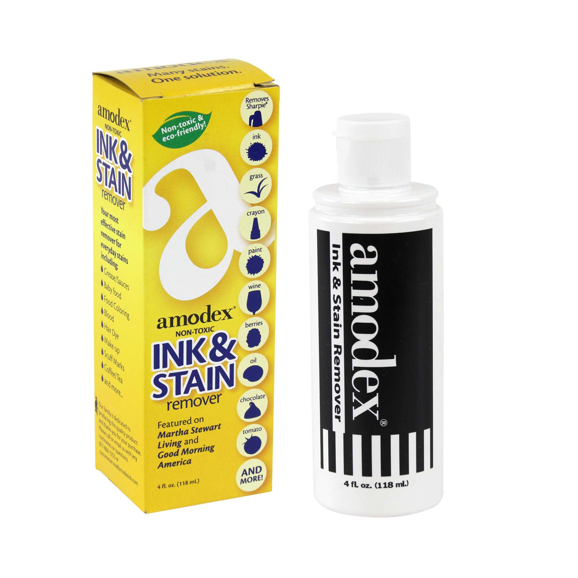 AMODEX INK & STAIN REMOVER BOTTLE 118ML » Birch Wholesale