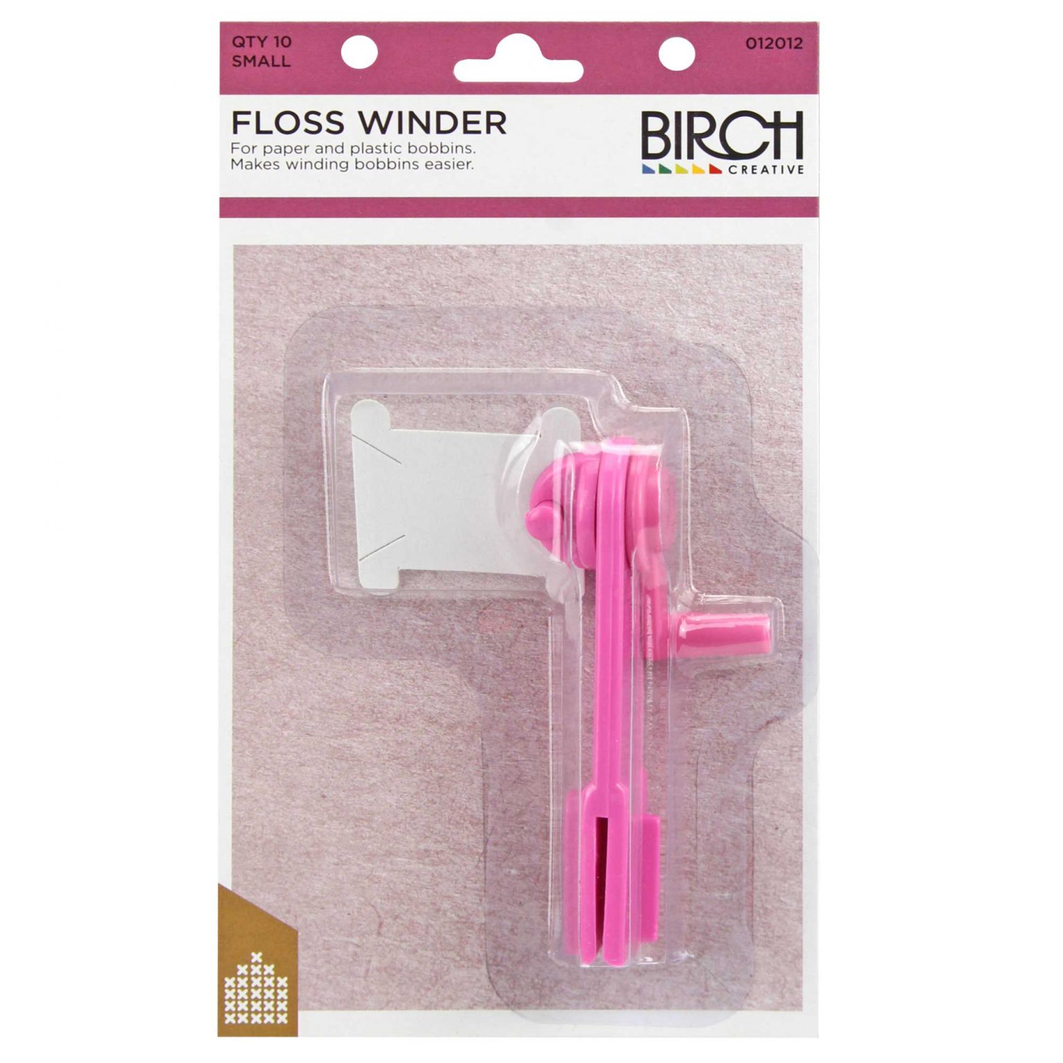 FLOSS BOBBIN CARDBOARD 50on » Birch Wholesale