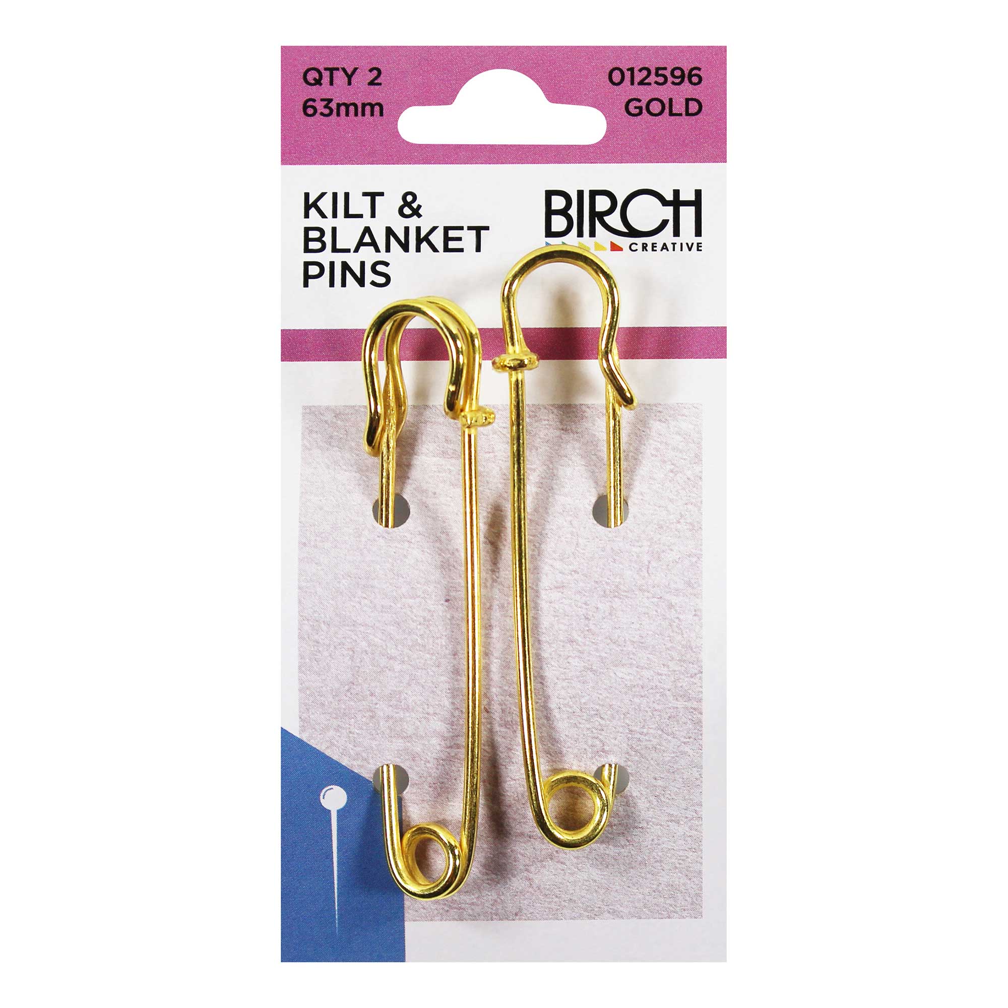 KILT PINS 63MM 2.5" 2 ON » Birch Wholesale