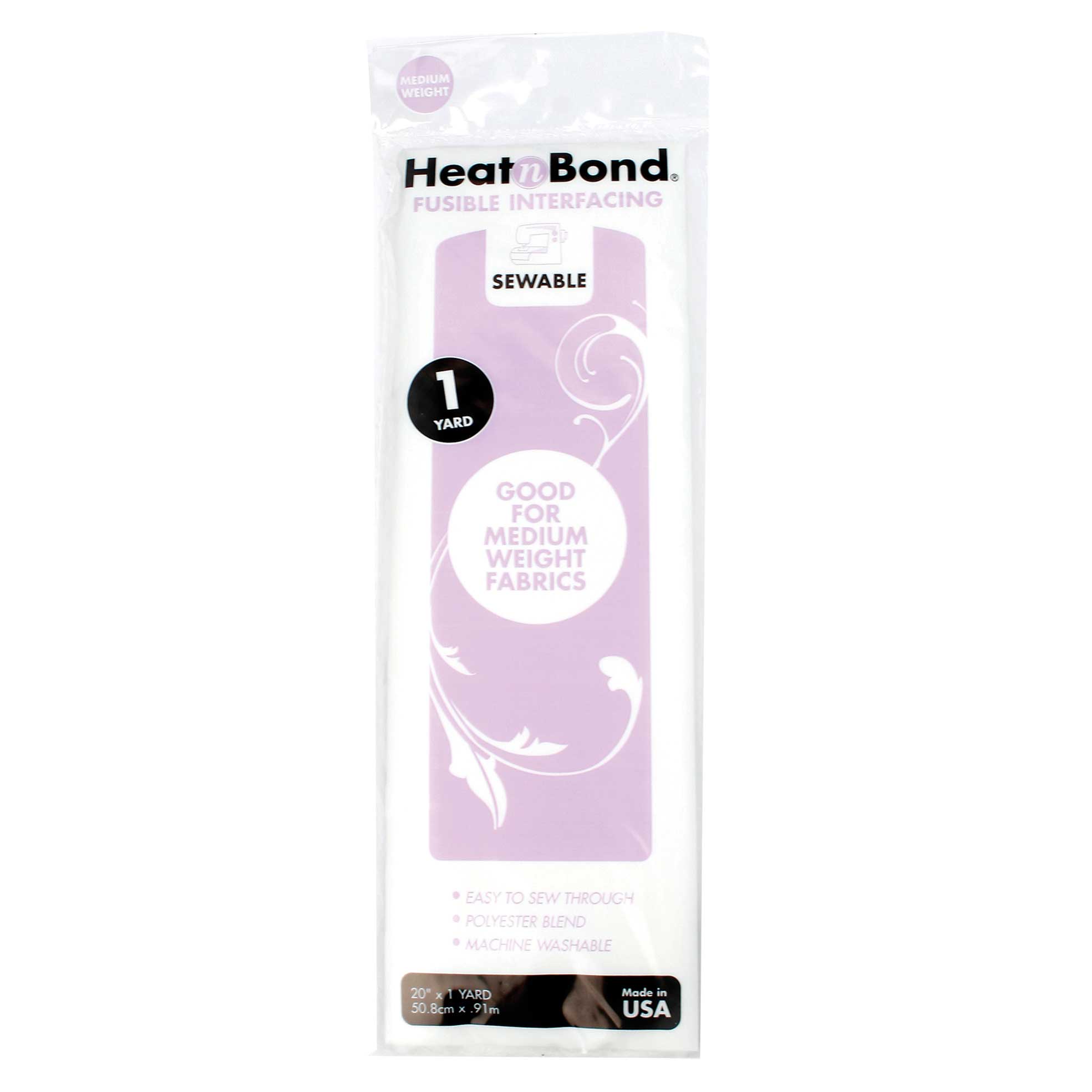 T HEAT N BOND FUSIBLE INTERFACING SEWABLE 1YARD » Birch Wholesale