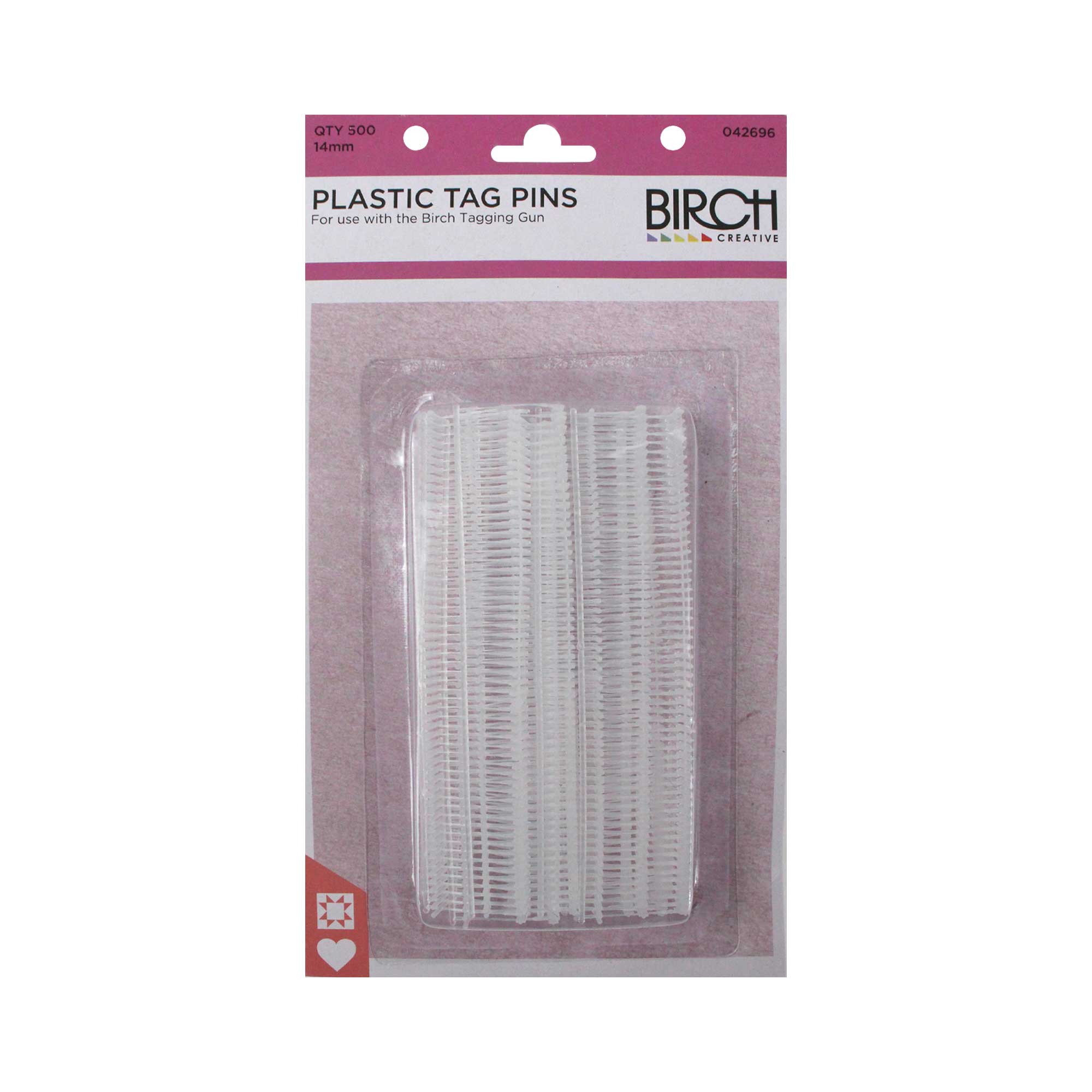 PLASTIC TAG PINS 14MM » Birch Wholesale