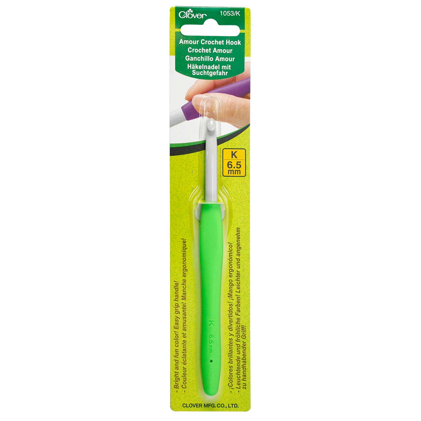 CLOVER AMOUR CROCHET HOOK 6.5MM 1053/K » Birch Wholesale