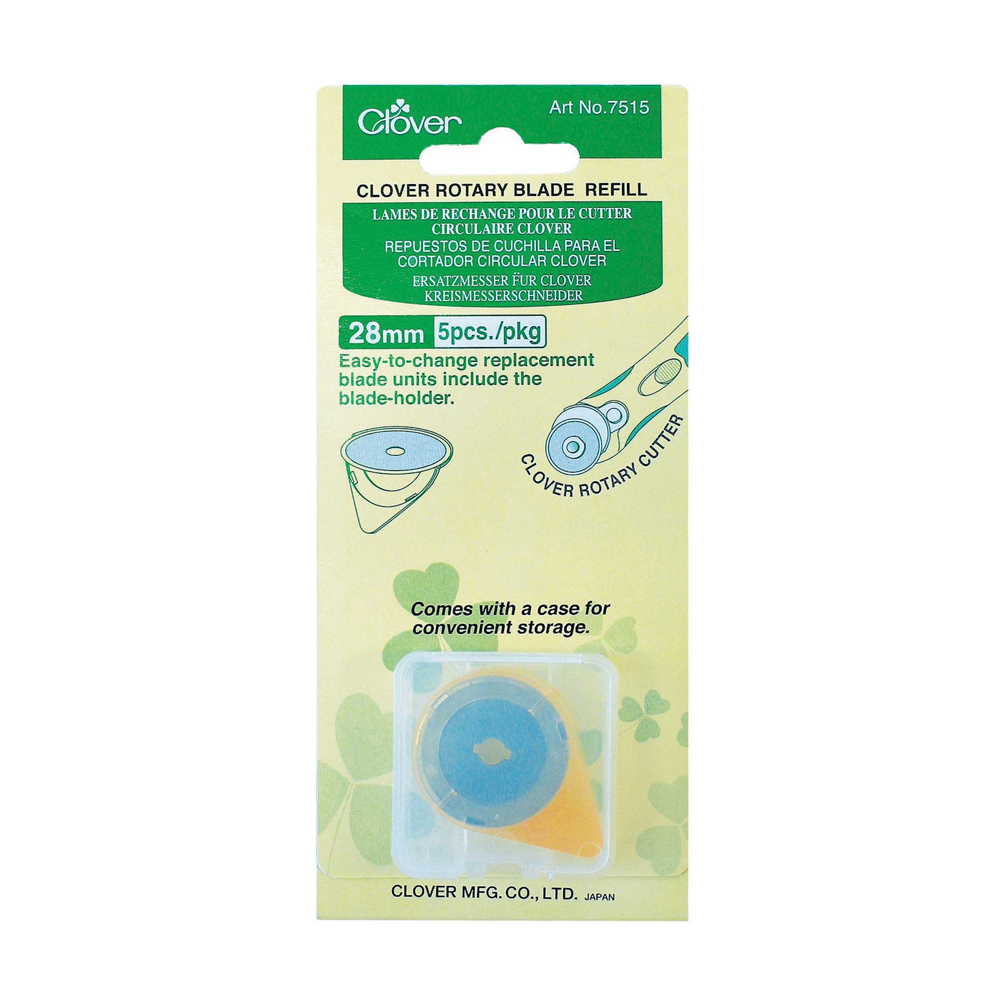 CLOVER ROTARY REFILL 28MM 5PC 7515 » Birch Wholesale