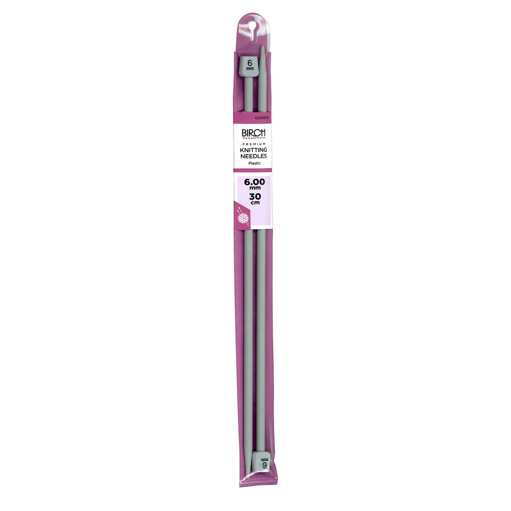 BIRCH KNITTING NEEDLE PREMIUM 30CM 5.507.50MM » Birch Wholesale