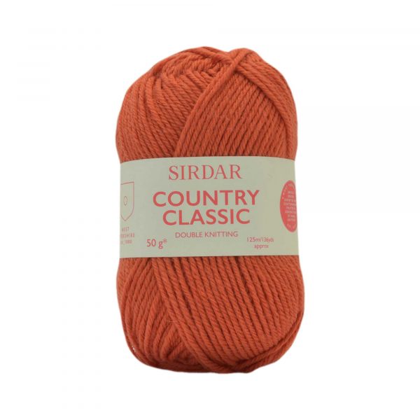 SIRDAR COUNTRY CLASSIC 50 WOOL 50 ACRYLIC50G » Birch Wholesale
