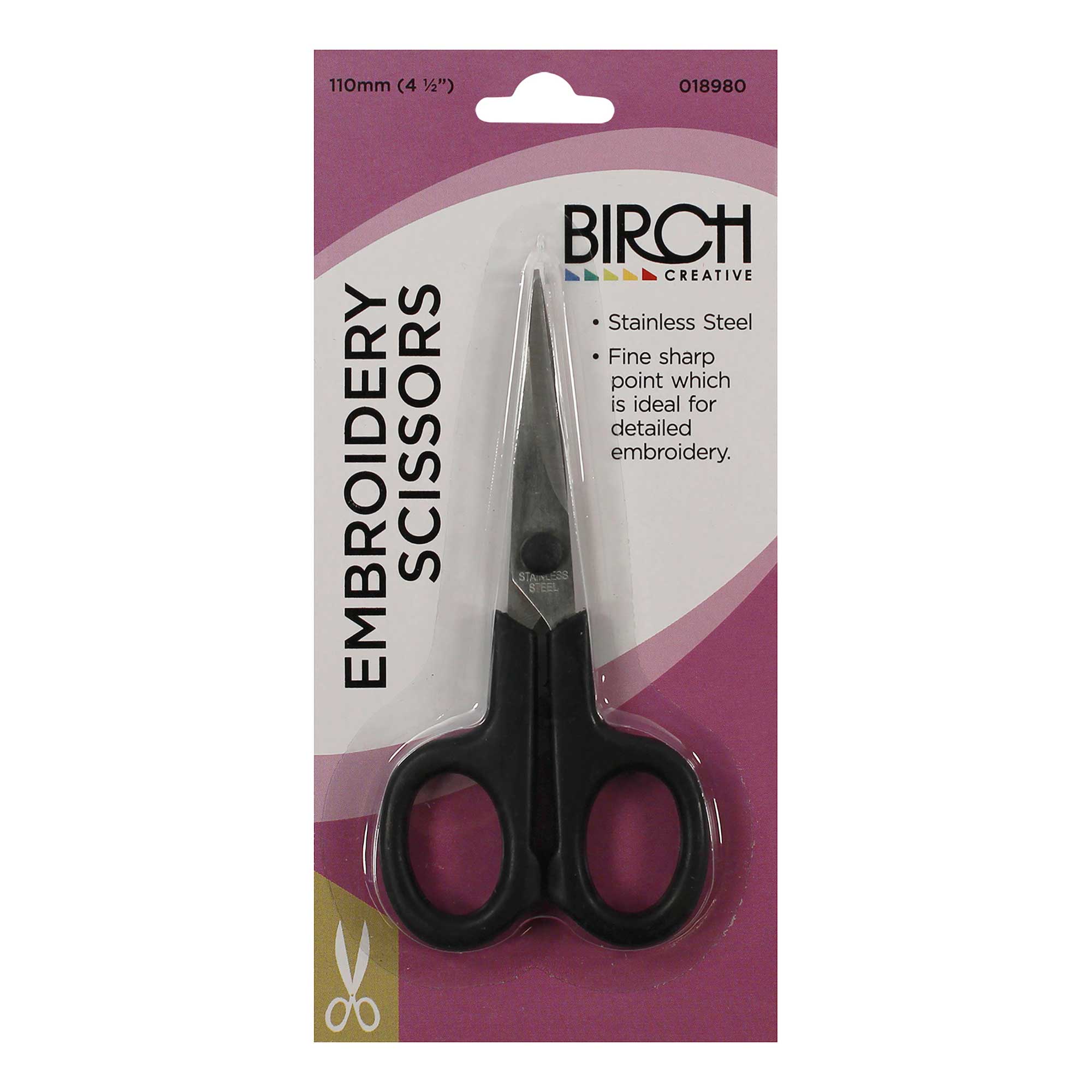 SCISSOR EMBROIDERY 110MM 4 1/2" » Birch Wholesale