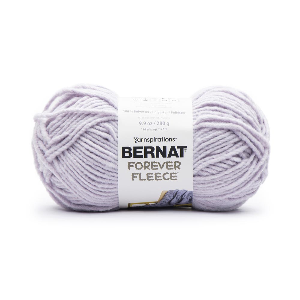 Bernat® Fil Forever Fleeceu2122, Polyester #6 Super Volumineux, 9,9 Oz/280 G, 194 Yards Fil Brossé Et Molletonné