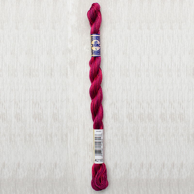 DMC 415 Variazioni Colore Perla Cotone Filo Misura 5 - 27yd Orchidea Per Ricamo