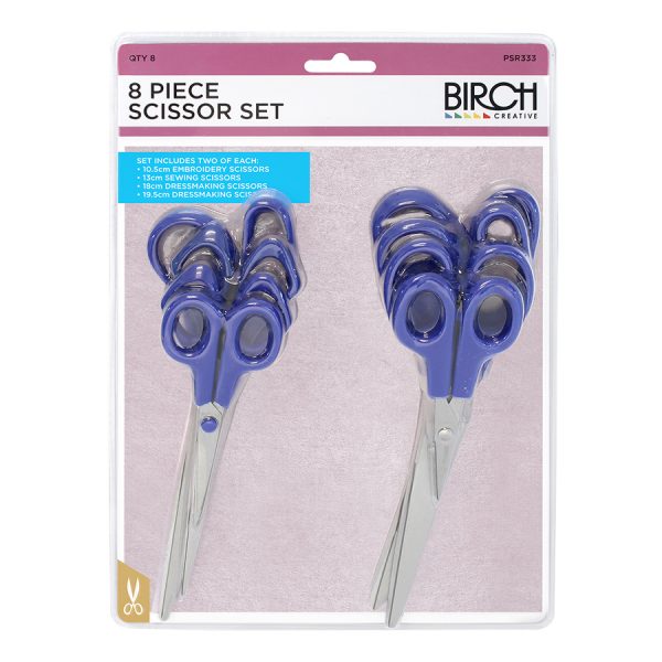 SCISSOR SET 8 PIECE » Birch Wholesale