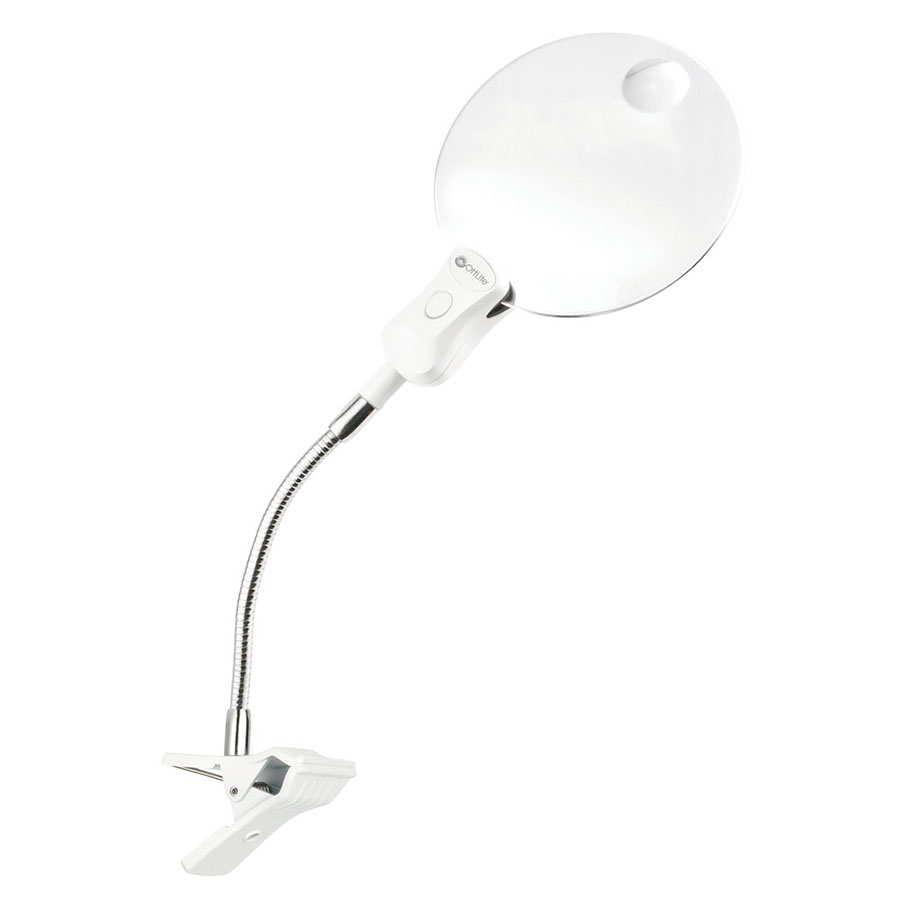 OTT LITE LED 5IN MAGNIFIER WITH CLIP AND STAND » Birch Wholesale