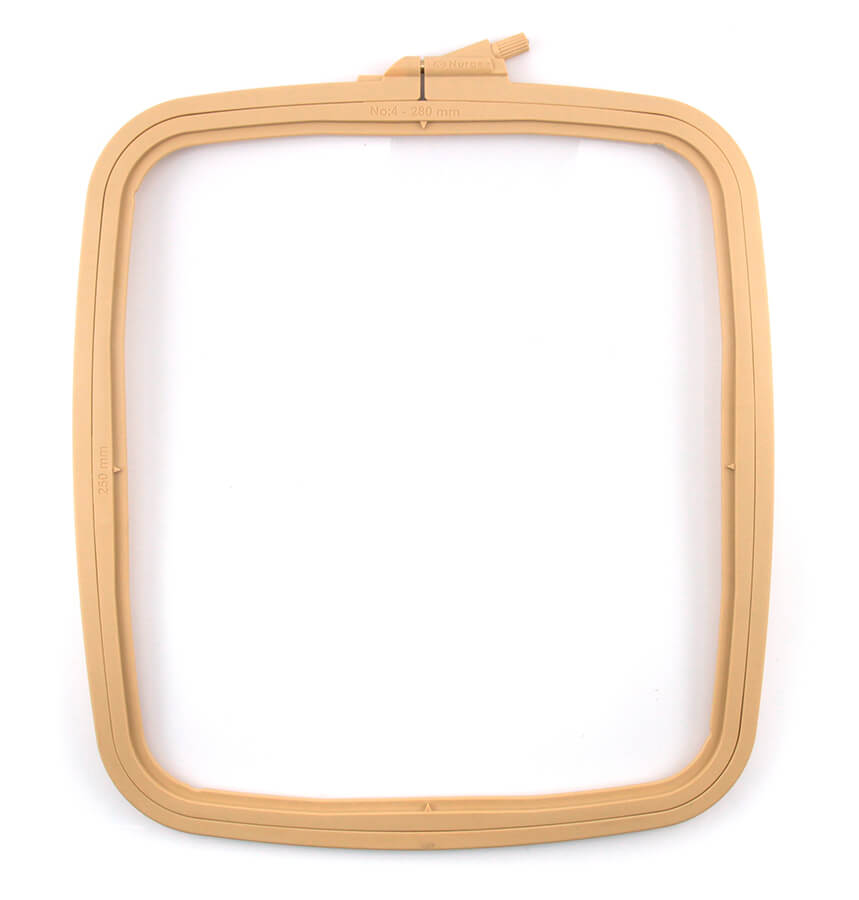 NURGE EMBROIDERY HOOP SQUARE PLASTIC » Birch Wholesale
